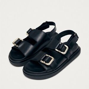 ALOHAS HARPER BLACK SANDAL size 36